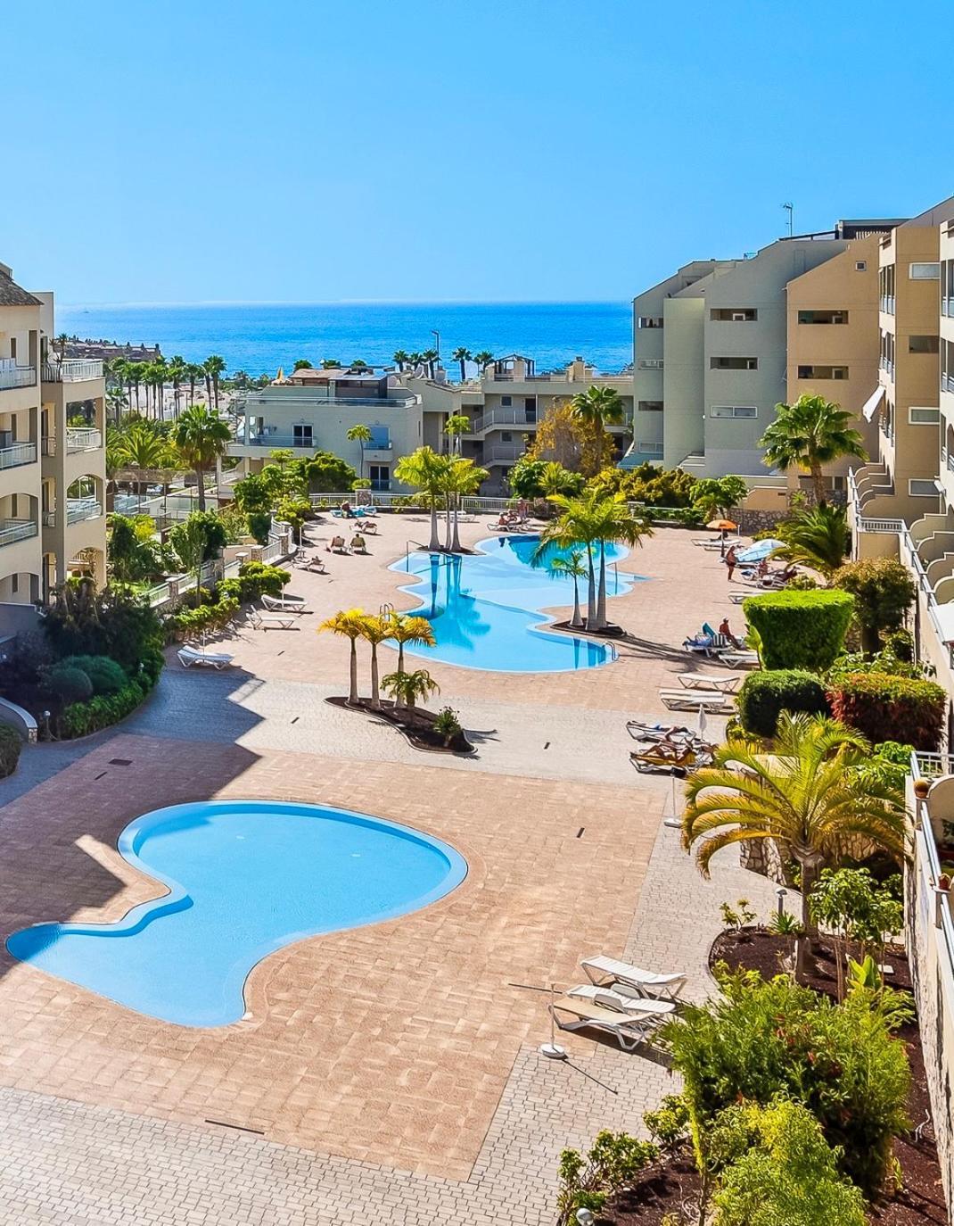 Luxurioese Duplex Ferienwohnung In Sehr Ruhiger Wohnanlage Mit Meerblick Palm-mar Zewnętrze zdjęcie